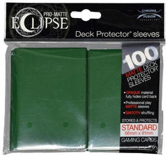 Ultra Pro Standard Size PRO-Matte Eclipse Sleeves - Forest Green - 100ct